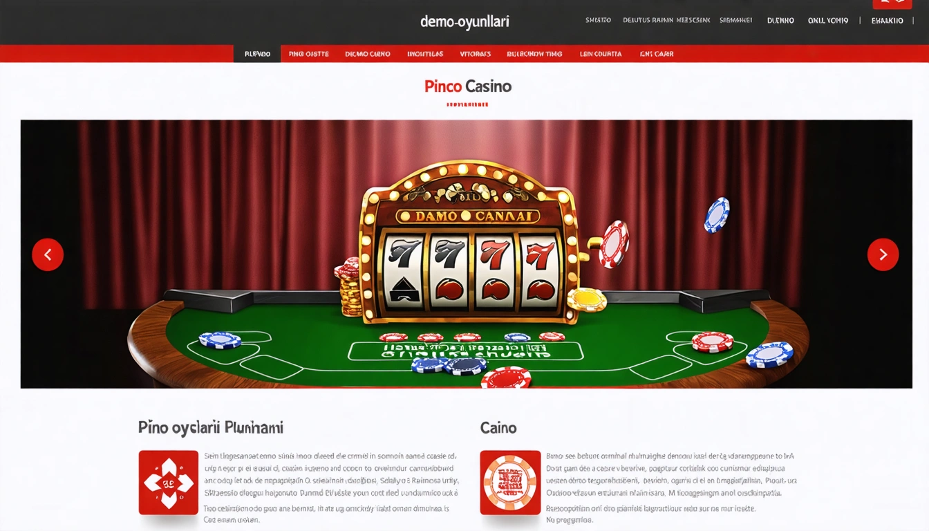 demo oyunlari Pinco Casino